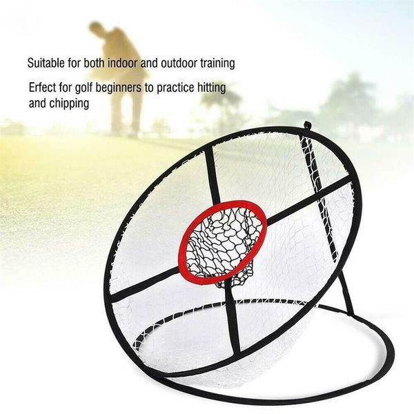 

golf training aids outdoor indoor metal net portable practice up chipping aid bag