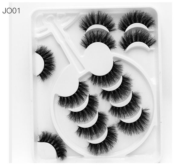 

natural thick crisscross false eyelashes extensions 7 pairs set hand made reusable curling 3d fake lashes makeup accessories for eyes soft &