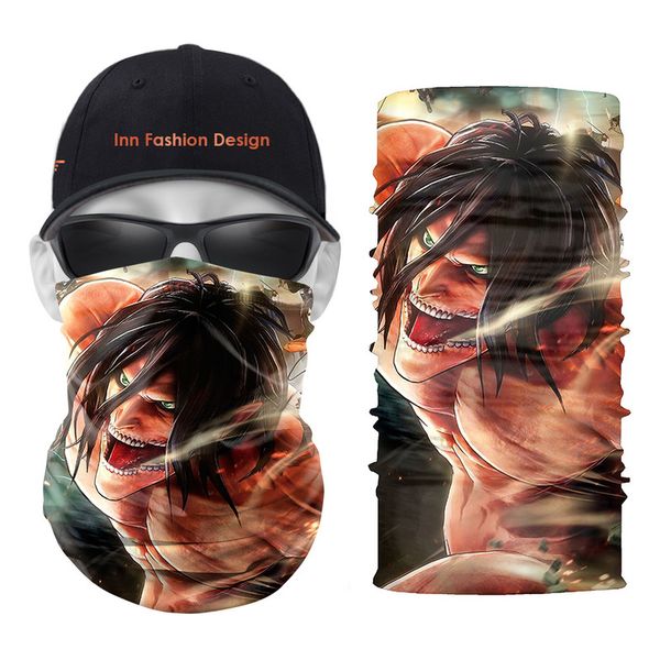 

palm pattern printed magic scarf 5 pieces per package comfortable fashion riding sunscreen seamless wweat absorption high elasticity, Blue;gray