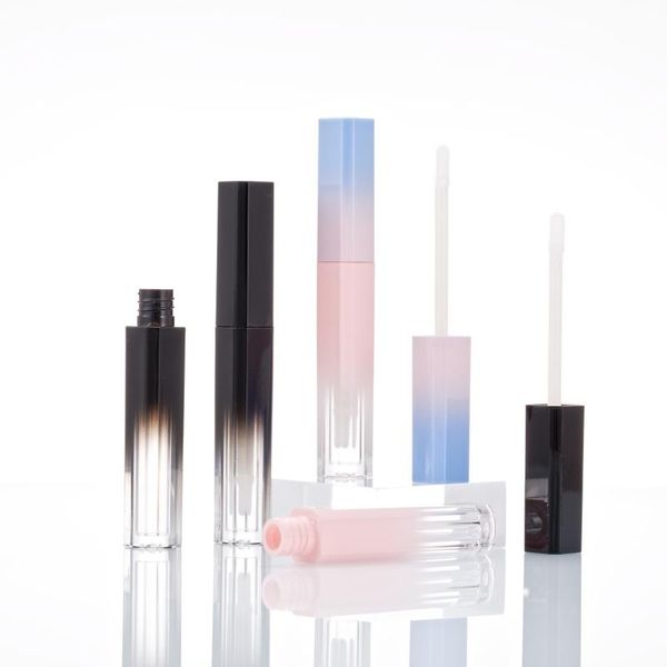

storage bottles & jars 10/30pcs gradient pink/black empty lip gloss tube lips bottle brush container mini refillable lipgloss beauty to