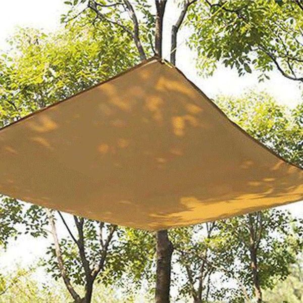 Verão Sol Shelter Sunshade Proteção Sombra Sail Achando Camping Shade Pano Grande para Dossel ao ar livre Garden Patio Y0706