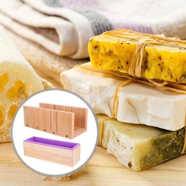 

set wooden soap cutting tool loaf cutter mold slicer craft tools