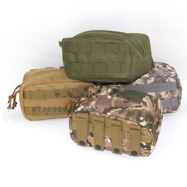 

tactical molle waist bag outdoor utility tools phone pouch belt vest carry edc tool holder case hunting military