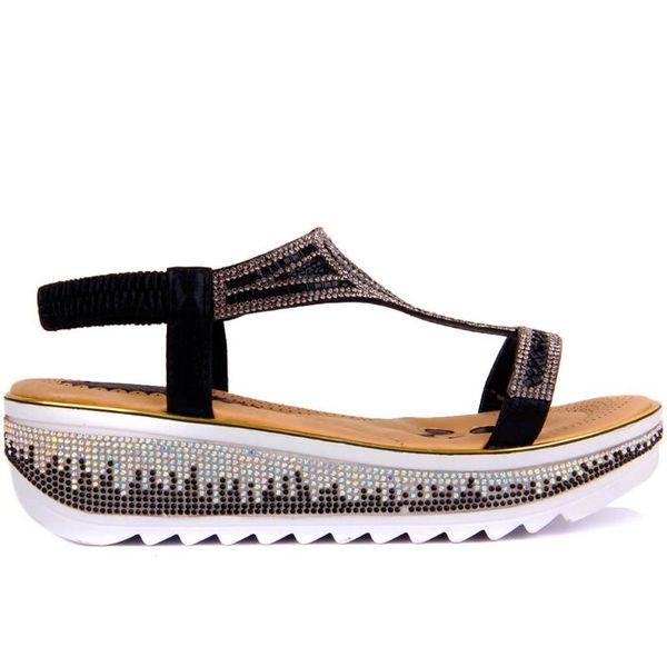 

guja-black female women sandals