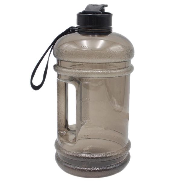

water bottle 2.2l reusable large drink leak proof training kettle sports non toxic portable outdoors anti-slip handle gym daily