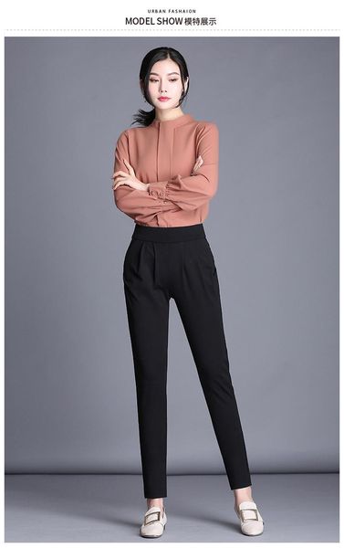 

women's pants & capris 795.high waist women jeans buttons female, Black;white