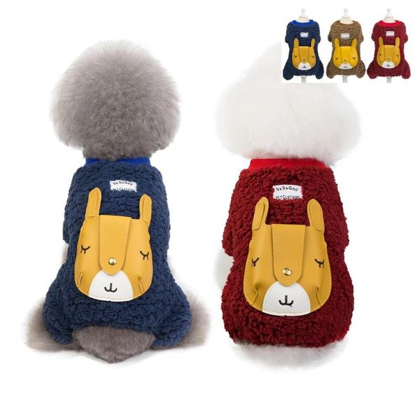 

dog apparel z37 winter jumpsuit overalls clothes super warm small costume puppy outfit chihuahua coat jacket clothing