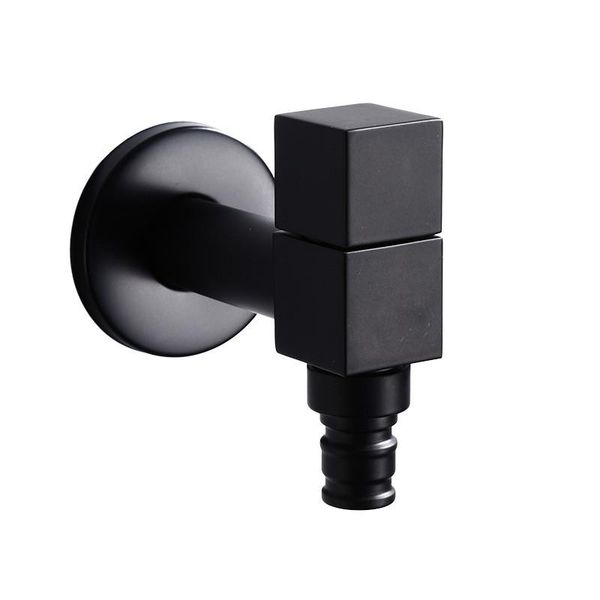 

bathroom sink faucets black color copper faucet washing machine square mop taps durable single cold water