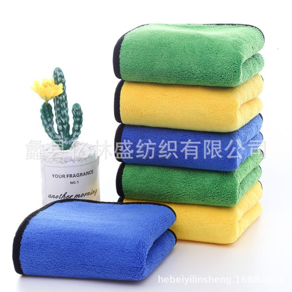 

car cleaning towel coral veet car cloth double-sided washing soft and comfortable