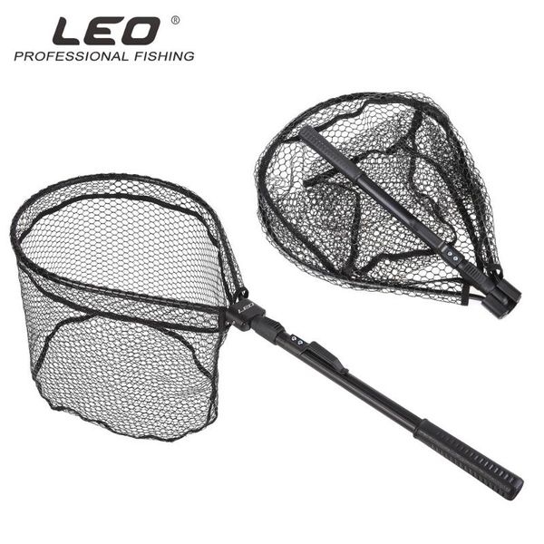 

fishing accessories net fish trap 81cm foldable landing aluminum handle cast tackle equipment filet de peche