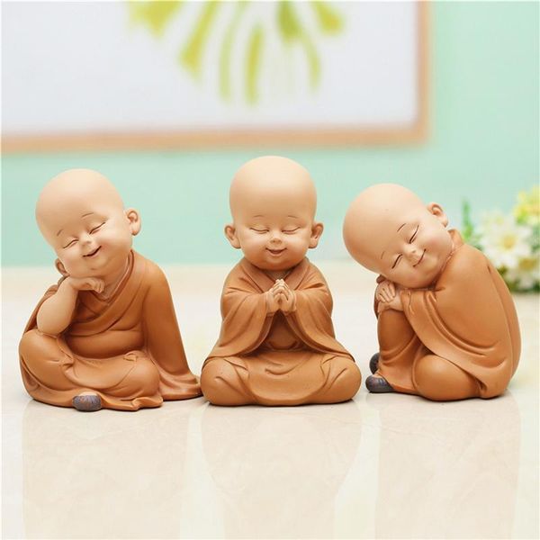 

decorative objects & figurines cars decorations car accessories cute minimalist small monk moving head decoration security supplies crafts