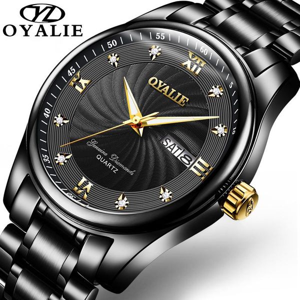 

wristwatches men watch brand bussiness luxury fashion quartz mens wristwatch clock relogio masculino, Slivery;brown