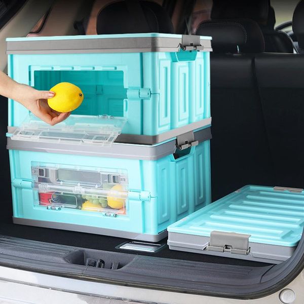 

car organizer storage box trunk multi-function bag folding tail supplies travel