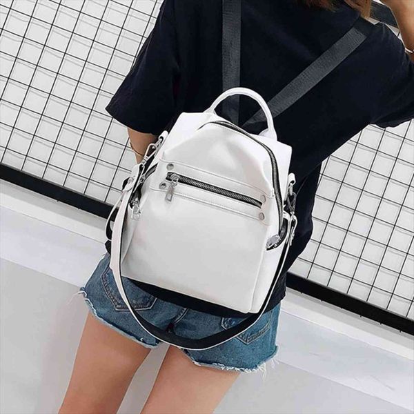 

seetic fashion womens leather backpack casual bag pu small backpacks for women