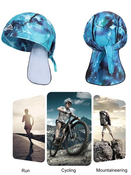 

cycling caps & masks skull hat uv protection breathable quick-drying cap running odorless and sweat-absorbent, Black