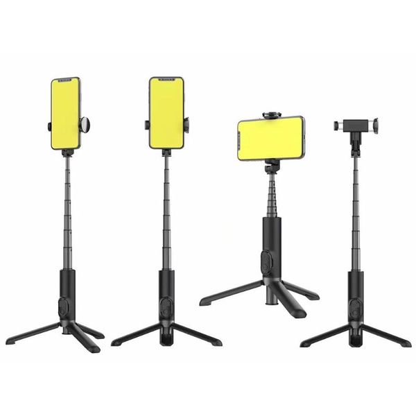 

selfie monopods bluetooth stick universal mobile phone remote control live camera tripod integrated for ios android
