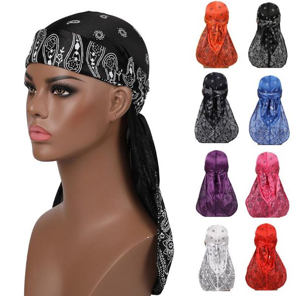 

outdoor hats sunscreen long tail 2021 elastic printing cap seamless baotou hat womens and mens sports running, Black;white