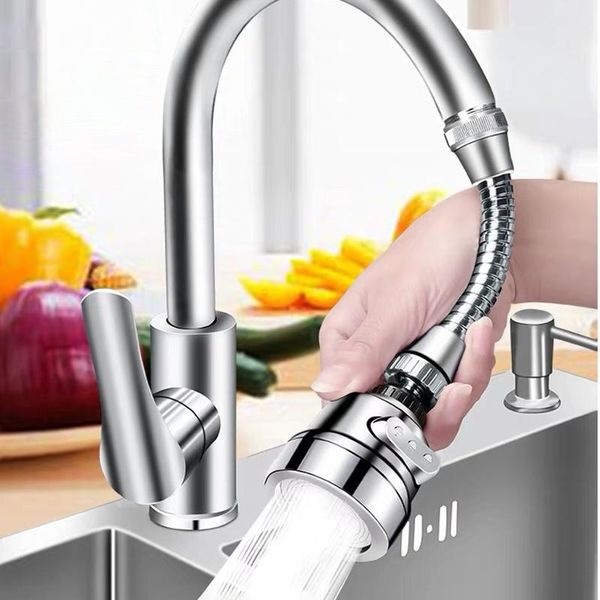 

other faucets, showers & accs 3 modes rotatable bent water saving kitchen fauce aerator extended hose faucet nozzle bubbler head