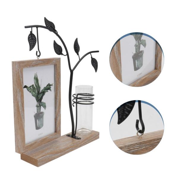 

1set iron po frame decor nordic hydroponics deskframes
