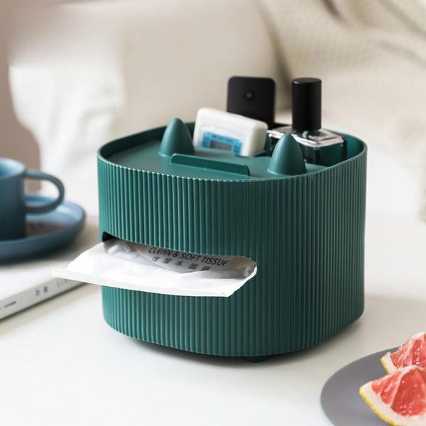 

tissue boxes & napkins deskbox multifunctional creative paper drawer household living room remote control sundries storage rack