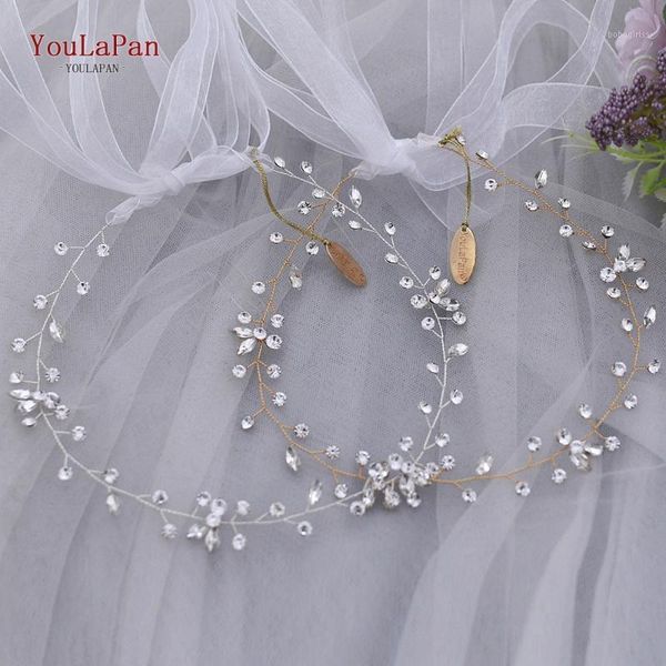 

youlapan bridal headband wedding hair jewelry crystal bride accessories tiara headpieces hp111