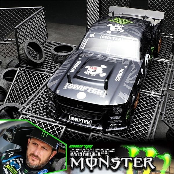 JTY Toys RC-Auto im Maßstab 1:18, 50 km/h Hochgeschwindigkeits-Drift-Rennen, 4x4-Funkfernsteuerungsauto, Spielzeugfahrzeug für Erwachsene und Kinder, 220218