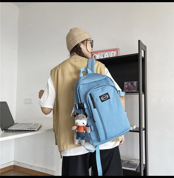

backpack 2220 summer large-capacity travel campus japanese school bag female college students simple class