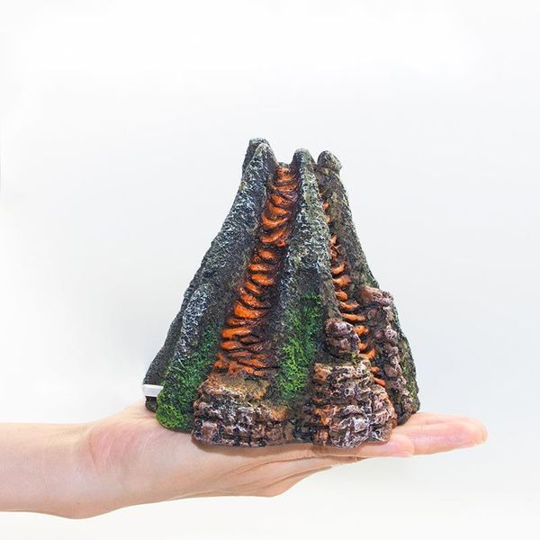 

decorations aquarium decoration fish tank landscaping simulation bubble volcanic ornaments aquascape landscape decor accessories