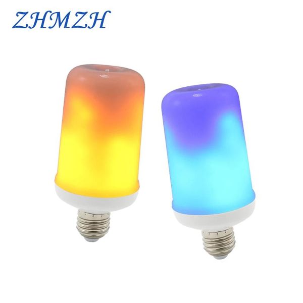 

bulbs led flame effect lamp bulb flickering illumination breathing party decor lamps light gravity sensor e27 99leds ac85-265v