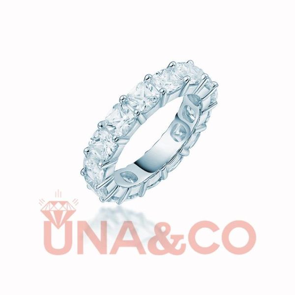 

cluster rings classic full circle cvd diamond ring, Golden;silver