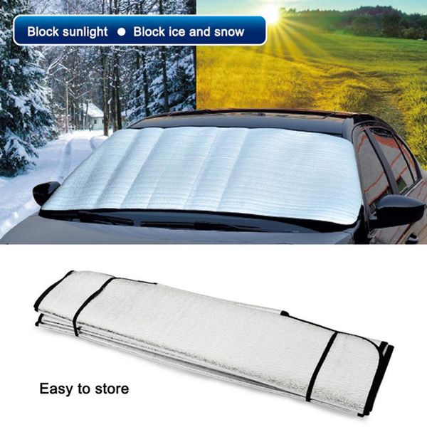 

car sunshade snow ice protector visor sun shade fornt rear windshield cover block front window accessories