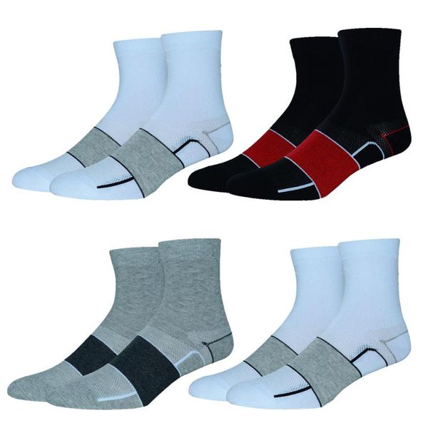 

sports socks summer ventilation cycling men women anti-sweat outdoor running basketball sport bicycle bike, Black