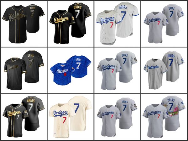 

los angeles dodgers men 7julio urias women youthjersey, Black;red