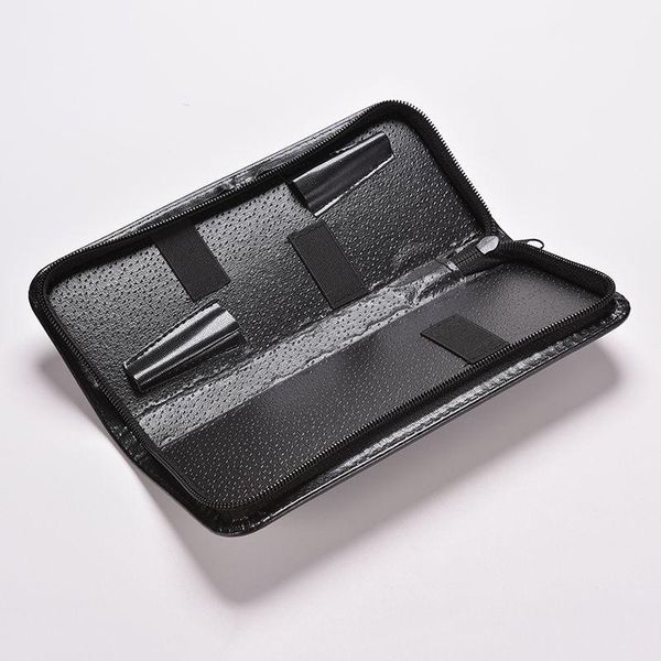 

leather hair scissor bags case waist pack pouch holder styling tools hairdressing accessories thinning shears bag1