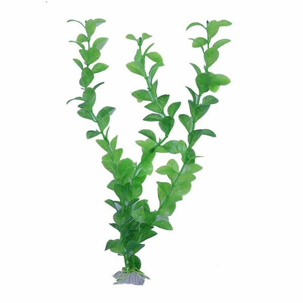 

artificial plant green water plastic deco aquarium 20to28cm decorations