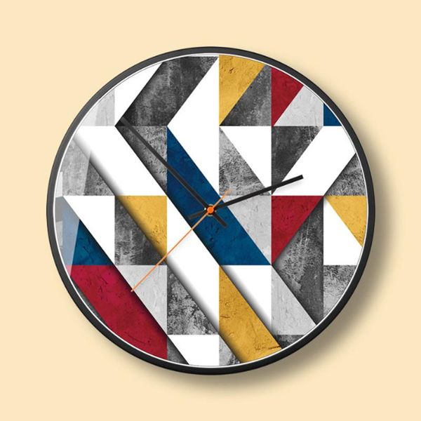 

wall clocks metal clock vintage retro modern design simple bedroom home decor hanging watch timer