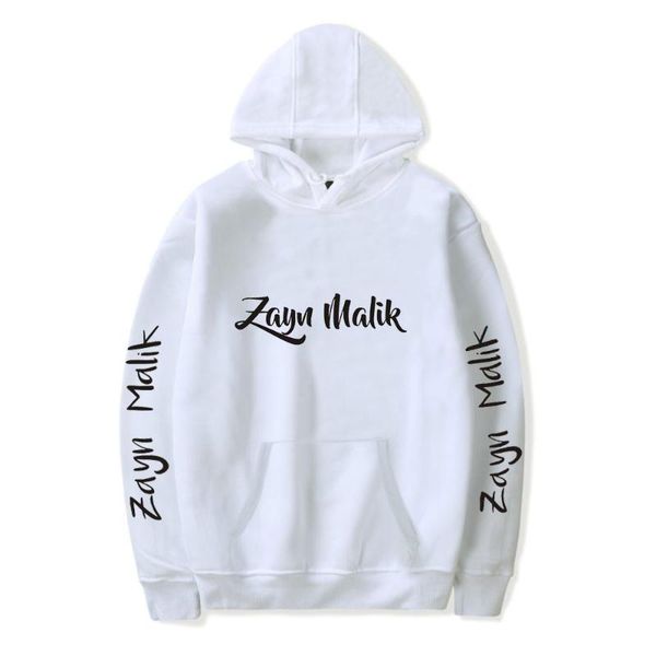 

men's hoodies & sweatshirts zayn oversized long sleeve hooded pullover white sweatshirt harajuku hip hop pullovers, Black