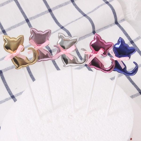 

other festive & party supplies 3pcs set arrival bow cartoon cat cake decoration