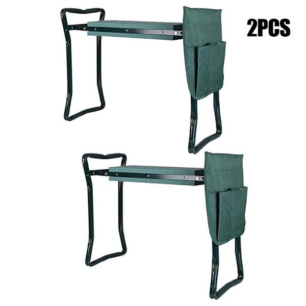 

storage bags 2 pcs tool side bag pockets pouch for garden bench kneeler stools gardening scie999