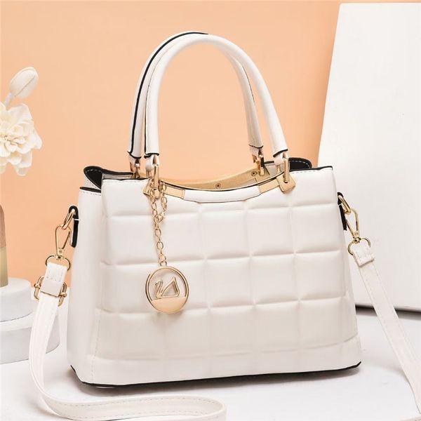 

lady handbags women designers tote bag shoulder bags casual lattice crossbody packs pu leather wholesales