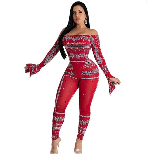 

women's two piece pants cutubly long sleeve suit 2021 printed slash neck pant sets for women fashion arrival set, White