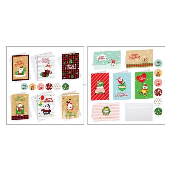 

greeting cards merry christmas greet 4.33in width qulity plate paper material