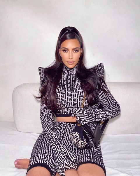 

women's two piece pants high street autumn style turtleneck full sleeves black leopard pieces bandage set celebri, White