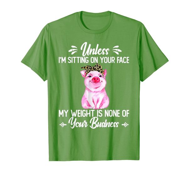 

unless i'm sitting on your face-my-weight t-shirt t-shirt, White;black