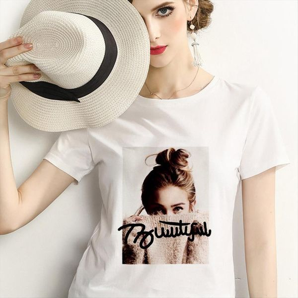 

summer fashion girl print harajuku women t shirts friends o neck short sleeve white female clothing