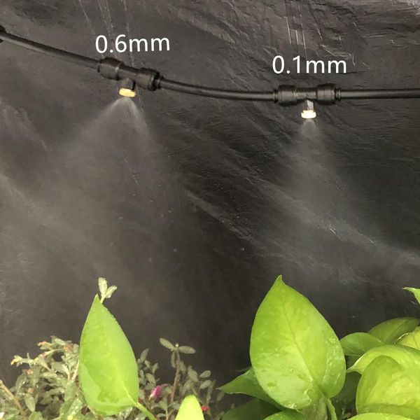 

watering equipments outdoor misting cooling system kit for greenhouse garden patio waterring irrigation 6m-18m ksi999