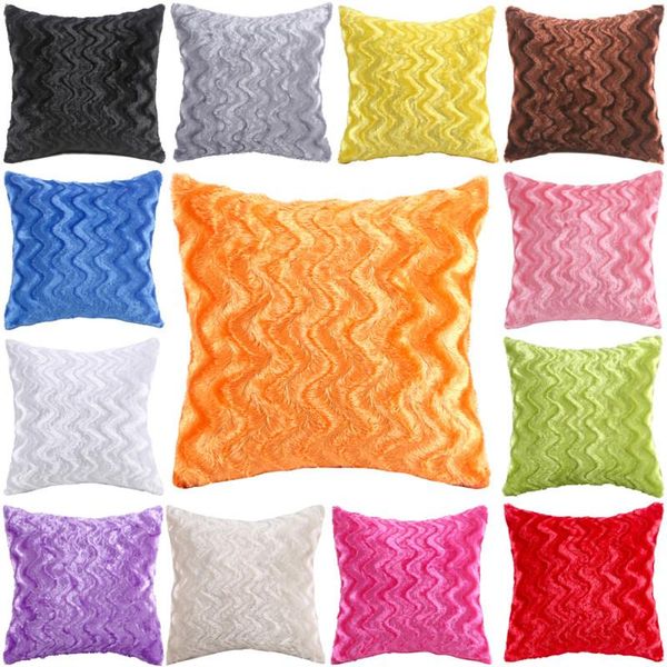 

cushion/decorative pillow velvet cushions cover fluffy decoration solid decorative cushion for sofa pillowcase throw pillows pillowcover 100