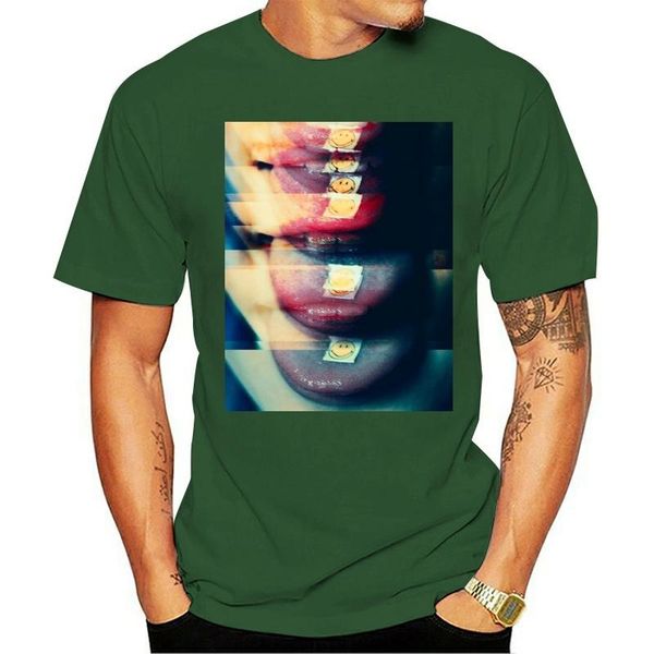 

men's t-shirts fashion t-shirt men clothing blurry vision lover high (woman available) t shirt white summer style, White;black