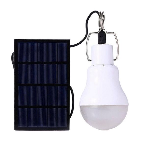 

solar lamps 15w 130lm drop power outdoor light usb rechargeable lamp portable bulb energy saving led lighting