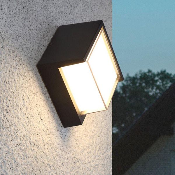 

led waterproof outdoor wall lamp luminaire indoor bathroom light fixture sconce lights for home decoration lamps